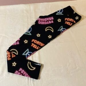LulaRoe Girls One Size Leggings “Fortune Teller”